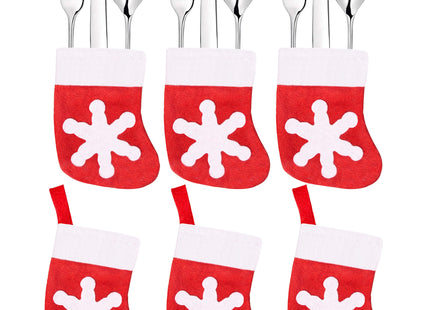 Bestekzakje - Kerst - Kerstversiering - Kerst Sok - Decoratie - 3 stuks