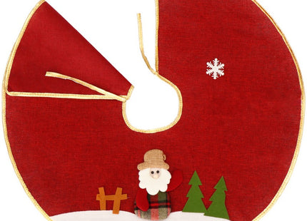 Kerstboomrok | 57 cm | Rood