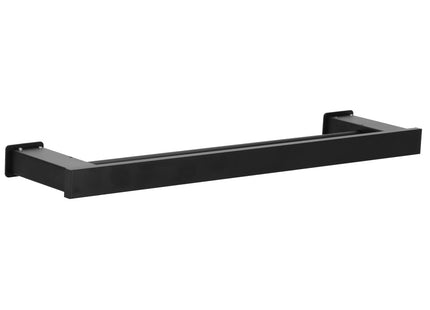 Handdoekrek | Handdoekrek Badkamer | 50 x 12 cm | Zwart