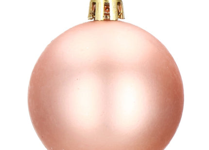 Kerstballen | 153 Stuks | Rosé/Goud/Wit