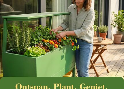 Kweekbak - Plantenbak - Moestuin - Irrigatiesysteem - Verhoogd - Verstelbaar - Planten