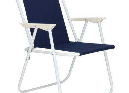 Campingstoel | Kampeerstoel | Vouwstoel | Visstoel | Inklapbaar | Marineblauw