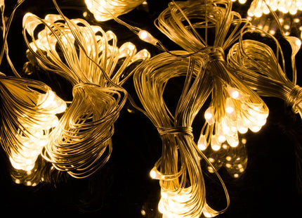 Lichtgordijn | IJspegel Verlichting | 400 LEDs | Warm Wit