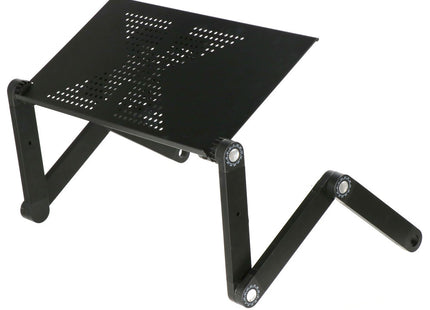 Laptop Standaard | Laptop tafel | Laptop Cooler | 48 x 26 cm | Zwart