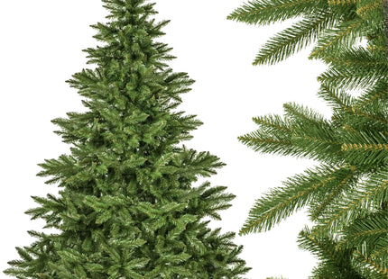 Kunstkerstboom | Premium Royal | Natuurlijk Sparrenhout | 180 cm | Zonder Verlichting | Houten Standaard