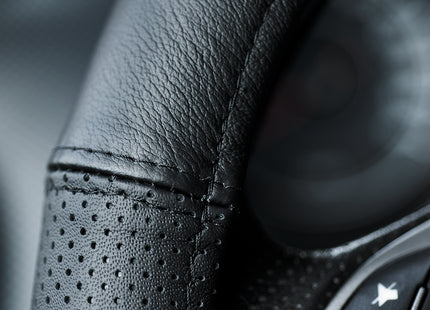Carpassion Stuurhoes - Steering Cover - Leer - Ø 44-46 CM