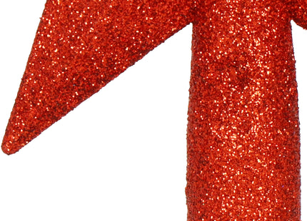 Kerstboom Piek | Ster | 19 cm | Rood