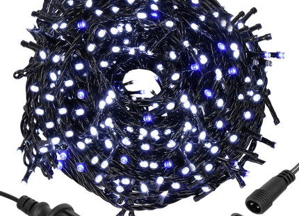 Kerstverlichting | 18 m | 300 LED | Koel Wit +  Flitsblauw