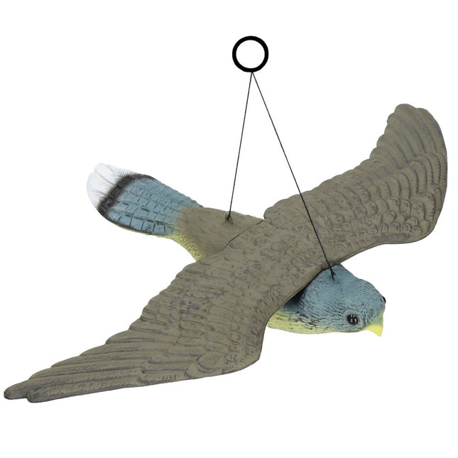 Duivenverjager | Vogelverjager | Vogelverschrikker | Valk | 33,5 x 50 x 9 cm | Zwart