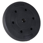 Halterschijf | 1 x 10 kg | Kunststof | Zwart