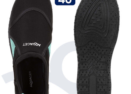 Waterschoenen - AQUA Shoes - Sneldrogend - Rubber - Unisex - Zwart - Maat 40