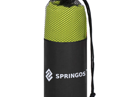 Strandmat | Strandkleed | Strandlaken | Zandvrij | 75 x 150 cm | Lichtgroen