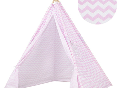 Tipi Tent | 120x100x180 cm | Roze | Zigzag