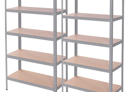 Opbergrek - Stellingkast - 875 KG -  Metaal - Zwart - 180 x 90 x 40 cm