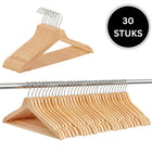 Kledinghangers | Kledinghanger | 30 Stuks | Naturel