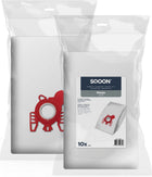 SQOON® Stofzuigerzakken - Geschikt voor Miele F / J / M FilterPlus 3-D - 10 Stuks