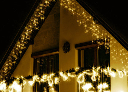 IJspegel Verlichting | 20 m + 2.5 m Snoer | 500 LED | Warm Wit + Koel Wit | Koppelbaar | Flits