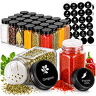 Kruidenpotjes - Specerijenpotjes  - Kruidencontainers - 120 Ml - 24 Stuks