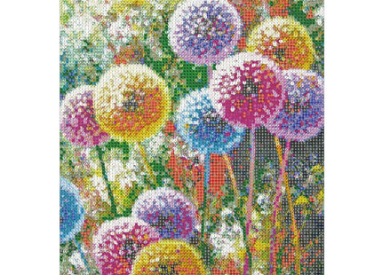 Diamond Painting - Volwassenen - Paardebloemen - 40 x 30 cm