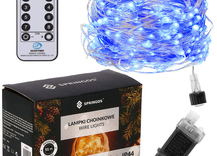 Kerstverlichting - LED Draden - 480 LED - Decoratief - Blauw