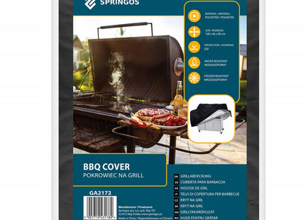 BBQ Hoes | Barbecue Hoes | Hoes BBQ | Waterdicht | 100 x 80 x 66 cm | Zwart