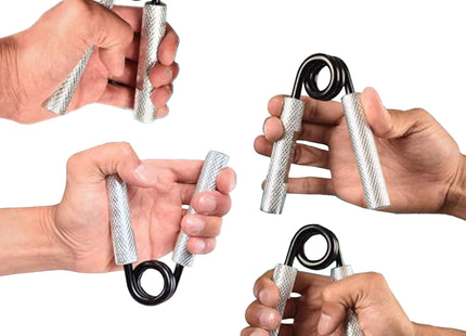 Handtrainer | Handknijper | Zwart/Grijs | 68 Kg