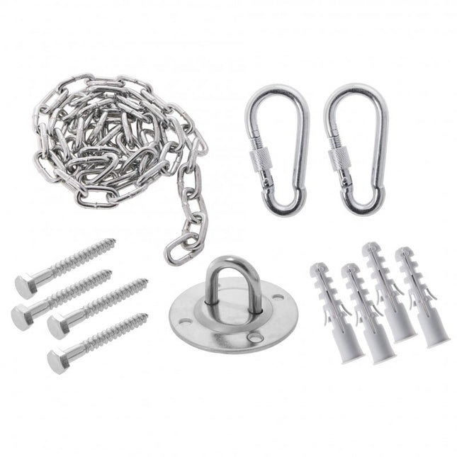 Plafondhaak | Ophangsysteem Hangstoel | Schommelhaak | Ophanghaak | Inclusief Montageschroeven | 500 kg