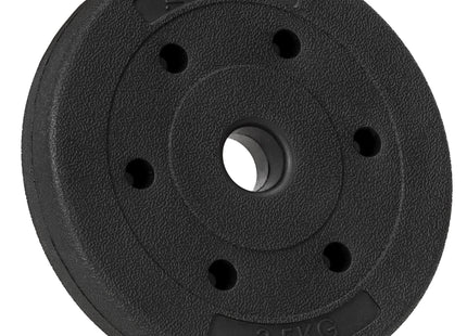 Halterschijf | 1 x 2,5 kg | Kunststof | Zwart | 29 MM