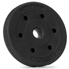 Halterschijf | 1 x 2,5 kg | Kunststof | Zwart | 29 MM