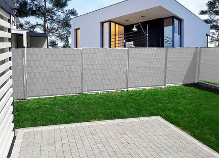 Vlechtband | Privacyfolie | Vlechtband Voor Tuinafsluiting | PVC | 35 m | 450 g/m² | Grijs