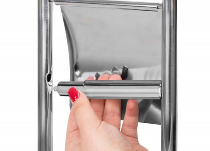 Toiletbutler | Toiletrolhouder | Toiletborstel met houder | Toiletaccessoire | Metaal