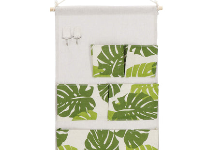 Hangende Organizer - Opbergzak - Wand Organizer - Bladeren - Speelgoed - 5 Vakken