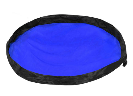 Opbergmand - Speelgoedmand - Kledingmand - Organizer - Deksel - Sterren - Handvatten - Blauw