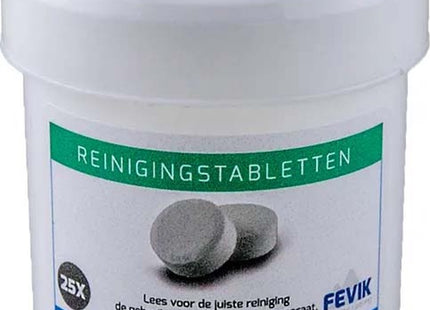 Fevik - Reinigingstabletten 25 stuks 2.0 gram