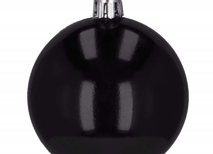 Kerstballen | 100 Stuks | Zwart Tinten/Goud