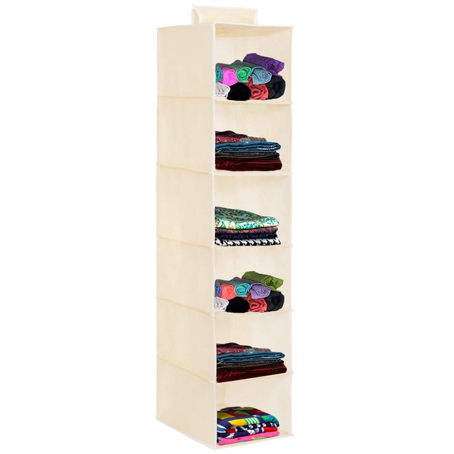 Kast Organizer | 6 Planken | Crème