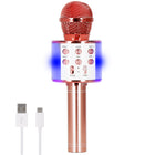 Draadloze Microfoon - Voor Kinderen - Zingen - Bluetooth - Roze