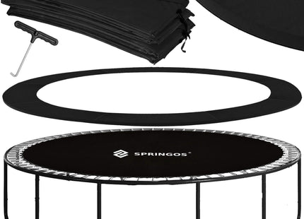 Trampoline - Net - Ladder - Compleet - 8 FT 244 - 252 cm