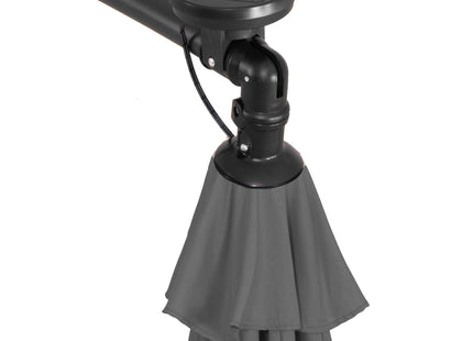 Parasol | LED | Parasols | Kantelbaar | Met Ventilatie | Grafiet | Ø300 cm