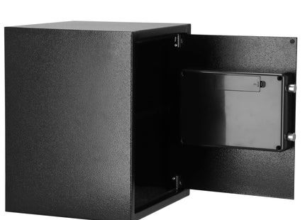 Kluis | Cijferslot | Kluisje met Cijferslot | Gepantserd | 41,5 x 35 x 31 cm | Zwart