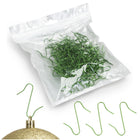 Kerstbalhaakjes | 150 stuks |  Groen