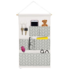Hangende Organizer - Opbergzak - Wand Organizer - Visgraatpatroon - Speelgoed - 5 Vakken