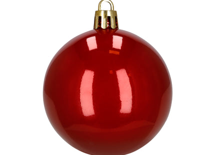 Kerstballen | 40 Stuks | 5/6/7 cm | Rood