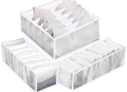 Lade Organizer | Set Van 3 | Transparant