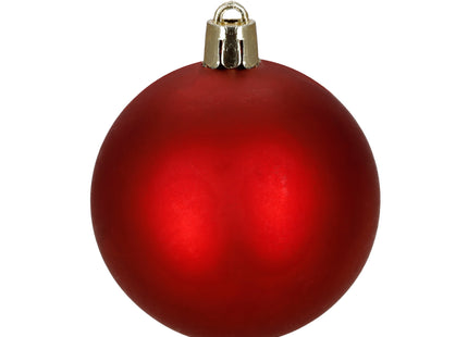 Kerstballen | 40 Stuks | 5/6/7 cm | Rood