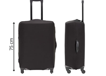 Kofferhoes - Beschermhoes Voor Reiskoffer - Wasbare Hoes - Elastisch - Maat L - 180 g/m² - 28 X 50 X 75 Cm