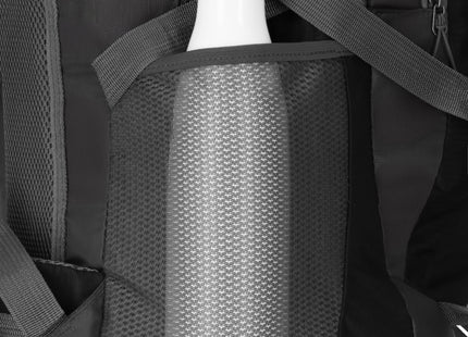 Backpack - Rugzak - Multifunctioneel - Kamperen - Reizen - 60 Liter - Grijs/Zwart