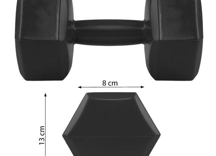 Dumbbell Set - 5 KG - Zwart - Oefengewichten