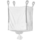 Big Bag Met Trechter- 1000KG - Puinzak - Witte Container - Trechter - 160x90x90 cm