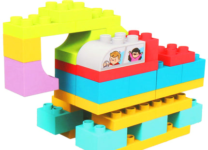 Constructiespeelgoed - Bouwspeelgoed - Bouw- en montageblokken voor kinderen - Leerzaam - Meerkleurig - 126 Stuks